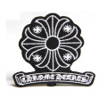 Unique Design Clothing Woven Badges Sewing On Embroidery Garment Apparel Patches